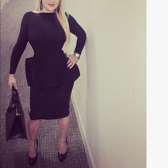 Chiara Boni Dresses & Skirts - Final price ❌OFFERS❌Pencil Dress Peplum